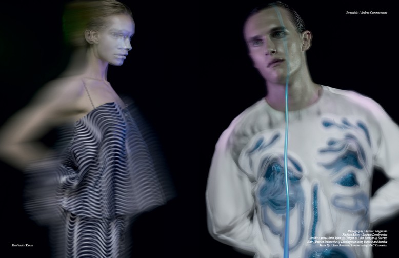 Total look / Kenzo Opposite Sweatshirt / Andrea Cammarosano