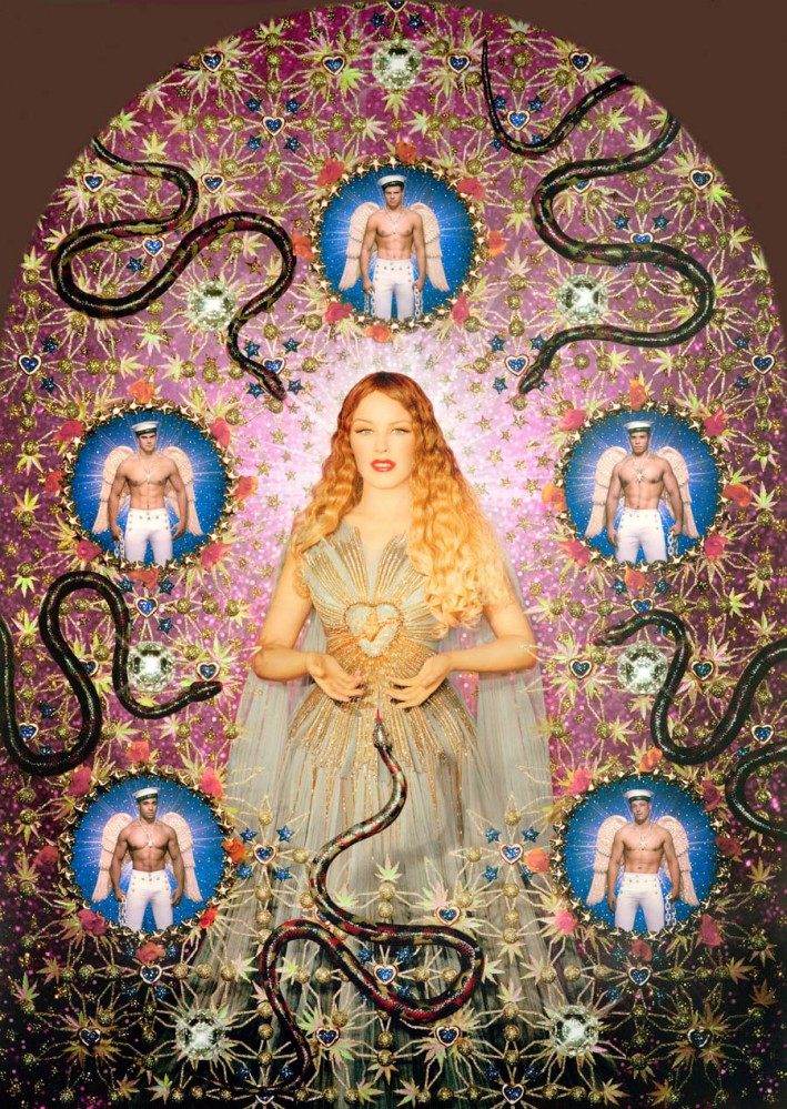 La Vierge aux serpents (Kylie Minogue) 2008, © Pierre et Gilles 