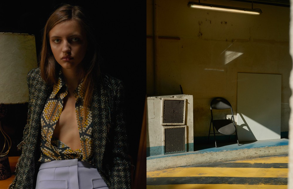 Jacket / Sonia Rykiel  Shirt / Marc Jacobs Trousers / Carven