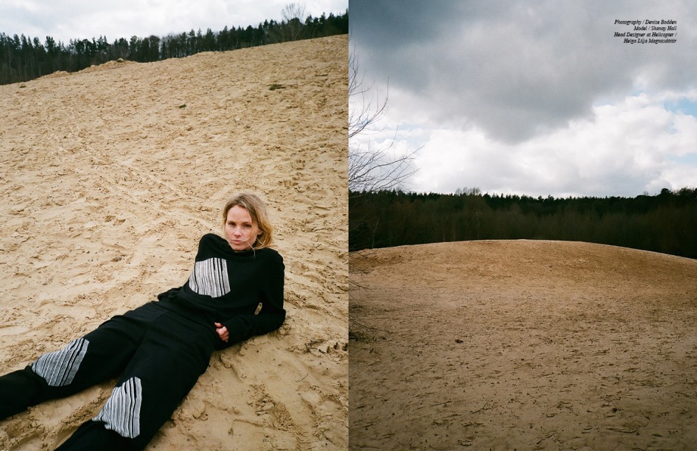 Jumper / ‘Don’t sweat it’ by Helicopter  Trousers / ‘Pick me’ by Helicopter