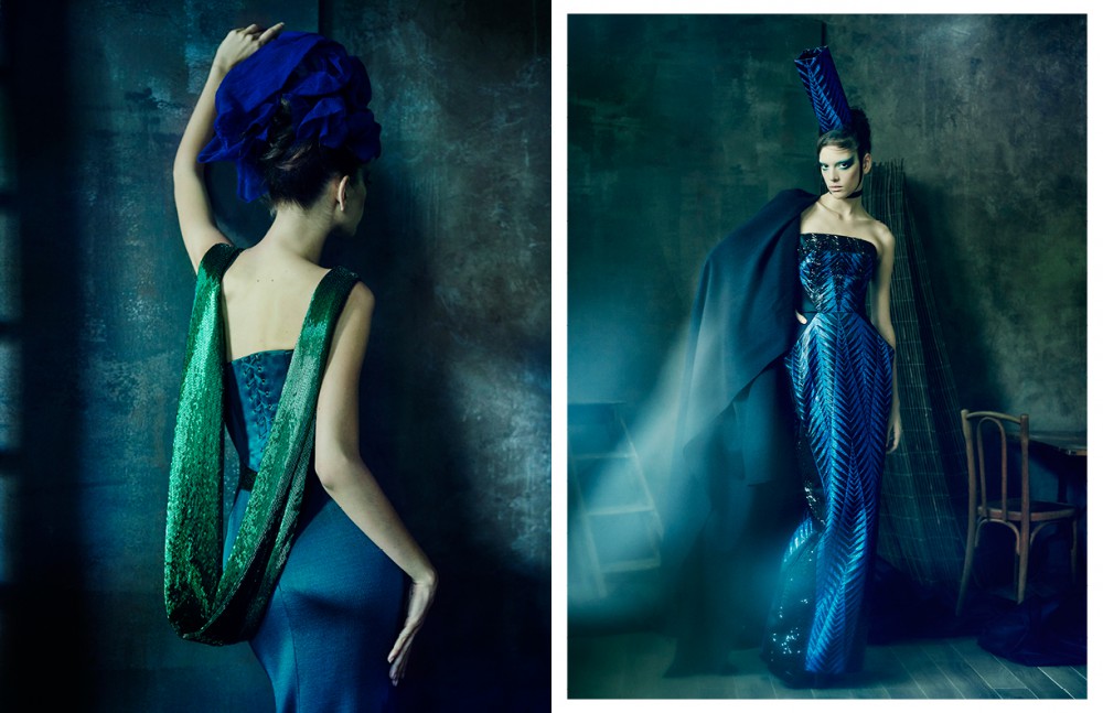 Dress / Alexis Mabille Haute Couture Opposite Total look / GAULTIER PARIS