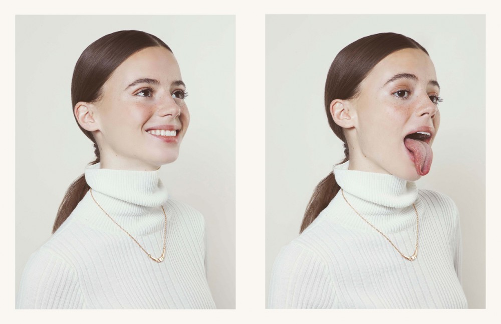 Sweater / ASOS Necklace / Vintage