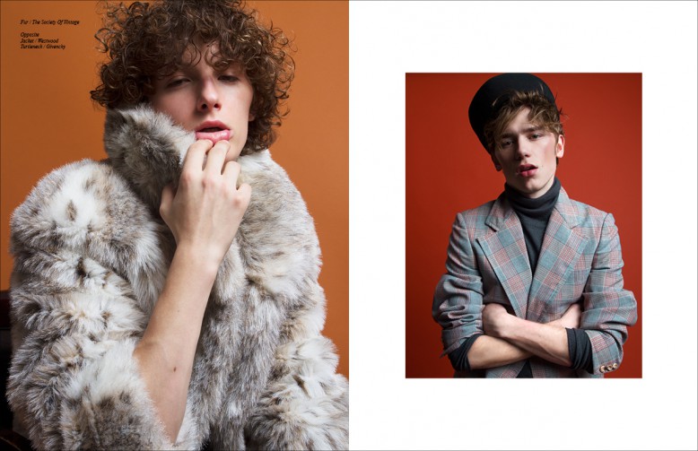 Fur / The Society Of Vintage Opposite Jacket / Westwood Turtleneck / Givenchy
