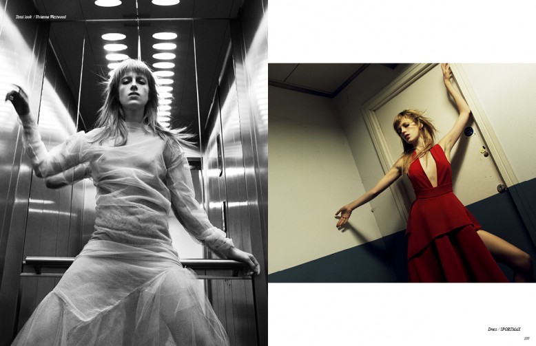 Total look / Vivienne Westwood Opposite Dress / SportMax