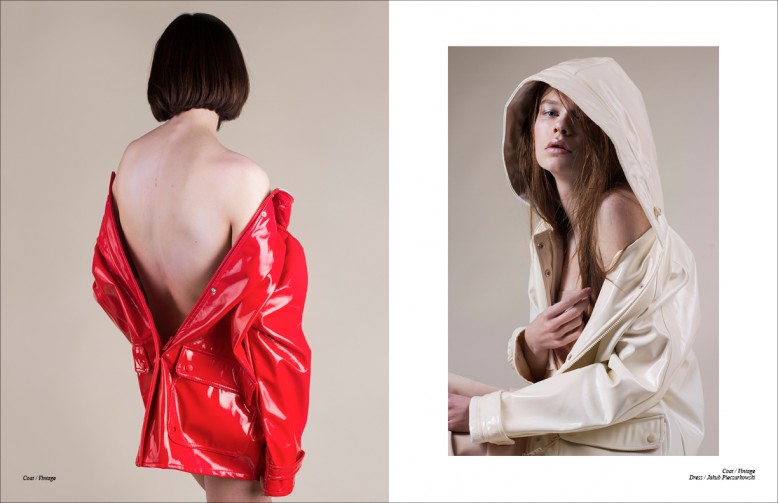 Coat / Vintage Opposite Coat / Vintage Dress / Jakub Pieczarkowski