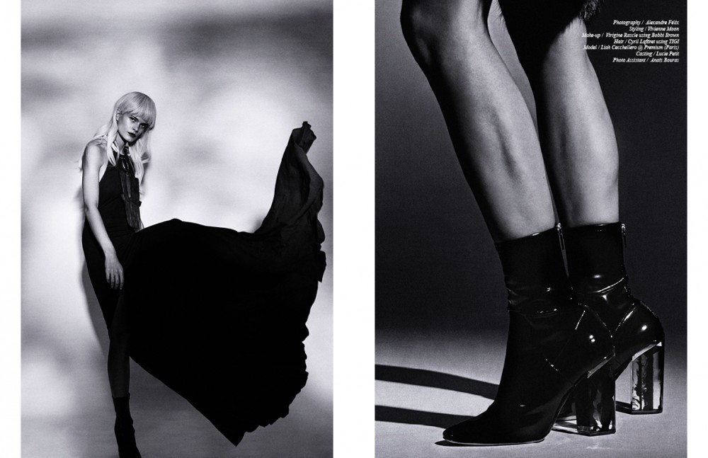 Dress / Alexandre Vauthier Necklace / KXG Shoes / AF Vandevorst Opposite Shoes / Christian Dior