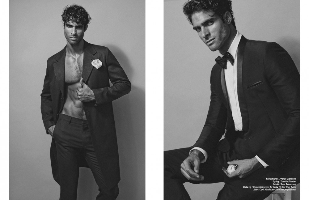 Suit / Louis Vuitton Opposite Suit / Giorgio Armani Shirt & Bow Tie / Lanvin Watch / Mondaine